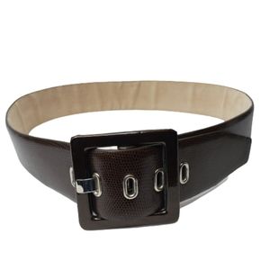 Ellen Tracy lg. Brown leather belt